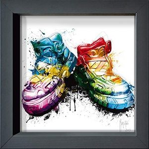 International Graphics Murciano Patrice My Shoes Ingelijste ansichtkaart, 16 x 16 cm, frame antraciet