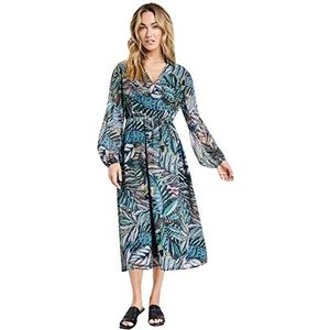 Gerry Weber dames jurk, algen/munt/roze/print