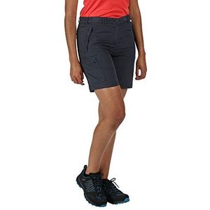Regatta Chaska II Shorts voor dames, licht, sneldrogend, meerdere zakken, lichte Chaska II met sneldrogende eigenschappen en meerdere zakken, voor dames, Seal Grey