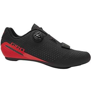 Giro Cadet, uniseks schoenen, Zwart Helder Rood