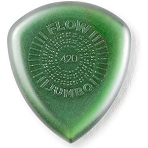 Dunlop 547R420 Flow Jumbo plectrums 4,2 mm, 12 stuks