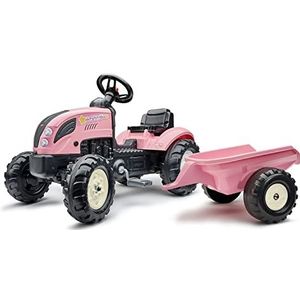 FALK - Tractor met pedalen, 2056L, roze