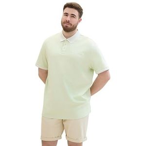 TOM TAILOR Polo pour homme, 35169 - Tender Sea Green, 4XL grande taille