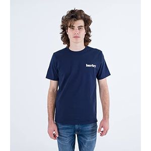 Hurley EVD Recycled Lowers Puff SS T-shirt voor heren, Night Force
