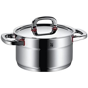 WMF Premium One braadpan met deksel 20 cm - Cool + technologie en duurzaam Cromargan® roestvrij staal