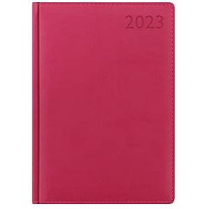 Letts of London Verona 23-080451 Dagkalender 2023, A5, roze