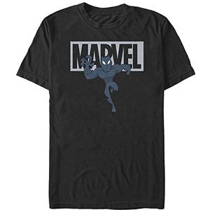 Marvel T-shirt unisexe Avengers ClassicBrick Panther Organic à manches courtes, Schwarz, L