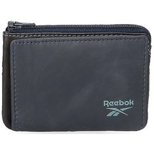 Reebok Portemonnee divisie met kaarthouder, één maat, blauw, Monedero, portemonnee met kaarthouder, Blauw, Portemonnee met kaarthouder