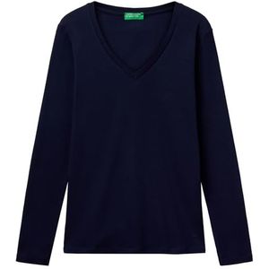 United Colors of Benetton T-shirt voor dames, Blauw