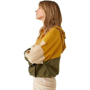 Koton Sweat-shirt à capuche pour femme avec poche Tencel, Kaki (890), 38