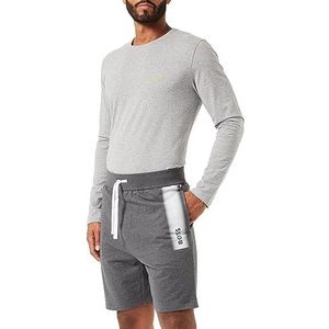 BOSS Authentic Loungewear herenshorts, medium grey39, L, Medium Grey39