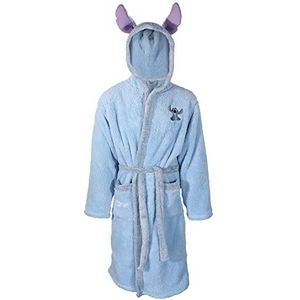 Disney Lilo & Stich superzachte fleece badjas voor dames, Blauw