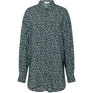 Mavi Oversized T-shirt met print voor dames, Groen