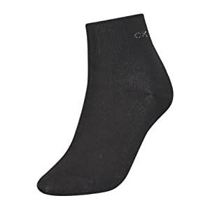 Calvin Klein Korte sokken voor dames, zwart.