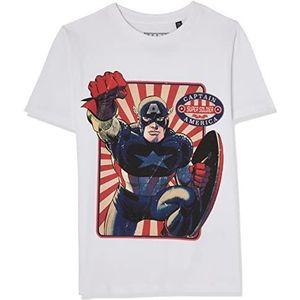 Marvel T-shirt voor jongens, Wit.