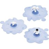 Lurch Mein 210193 Arctic Summer deksel, 3 stuks, blauw