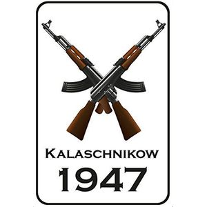 Schatzmix AKM47 Kalasschnikow wandbord, metaal, 20 x 30 cm