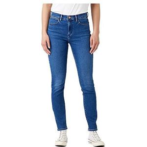 Wrangler High Rise Skinny Jeans voor dames, Camelia