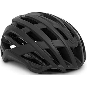 Kask Valegro Casco da Bicicletta Unisex Volwassenen, Nero Opaco, M