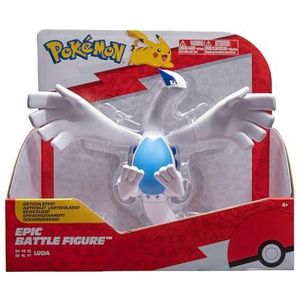 Pokémon PKW0183 Lugia Epic Battle, 15,2 cm, authentieke details, meerkleurig