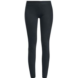 Urban Classics Dames jersey-leggings dames (1 stuk), zwart.