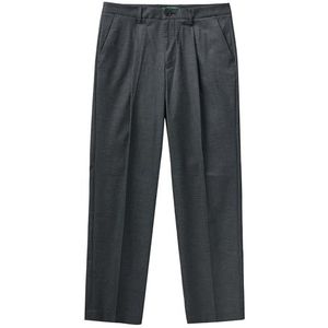 United Colors of Benetton Pantalons pour hommes, Pied De Poule Grigio Scuro E Noir 901, taille unique