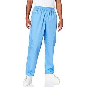 Misemiya Pantalón Sanitarios Unisex Pantalon de Travail, Bleu (Celeste 4), Medium (Taille Fabricant: M Cintura 64centimeters-112centimeters) Homme
