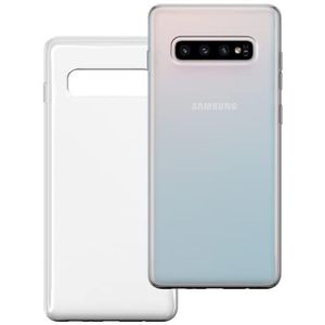 BABACO Premium Clear mobiele telefoonhoes voor Samsung S10 Plus perfect aangepast aan de vorm van de mobiele telefoon, TPU kristallen hoes