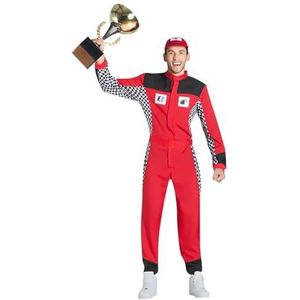 Boland Costume de pilote de course, 3 pièces, costume de carnaval pour fête à thème, Halloween ou carnaval, course automobile