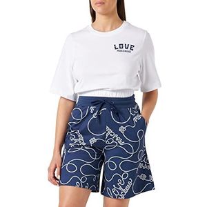 Love Moschino Short décontracté pour femme, bleu, 36