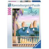 Ravensburger Puzzel 17615 – vele kleuren van Capri – 1000 stukjes puzzel voor volwassenen vanaf 14 jaar