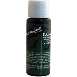 Eulenspiegel 405109 - Zombiebloed gel donkergroen 20 ml theaterbloed Halloween carnaval themafeest