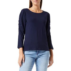 TOM TAILOR Dames T-shirt, 10904 - Stormy Sea Blue