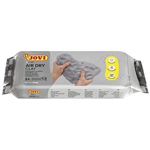 Jovi Air Dry boetseerklei, zelfhardend, 1 kg, grijs