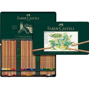 Faber-Castell 112160 PITT PASTEL potlood metalen doos 60 stuks