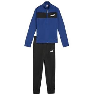 PUMA Poly Suit Cl B Trainingspak voor jongens, kobaltglazuur, 140