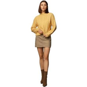 ONLY Onlida Pull en tricot pour femme, Fall Leaf, XL