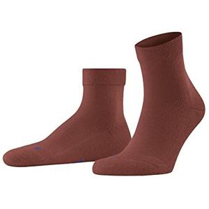 FALKE Cool Kick Korte sokken, uniseks, volwassenen, ademend, sneldrogend, wit, zwart, meer kleuren, lage sportsokken met luszolen, 1 paar, Bruin (Cayenne 5163)