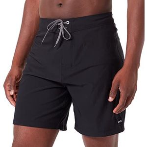 Hurley Phantom O&o Solid Zwemshort voor heren, 45,7 cm, zwart.