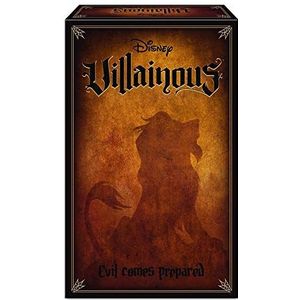 Ravensburger - Disney Villainous Evil Comes Premuro versie Spanje, lichtspel strategie en familie, 2-3 spelers, aanbevolen leeftijd 10+ - afmetingen van de doos 17 x 27 x 7 cm