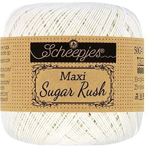 Scheepjes - Navires Maxi Sugar Rush 105 Bridal WhiteFil - 10x50g