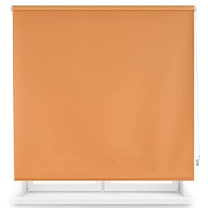 Blindecor Draco Thermo-rolgordijn Uni Oranje 100 x 230 cm (B x H) Stofmaat 97 x 225 cm | Vensterrolgordijn