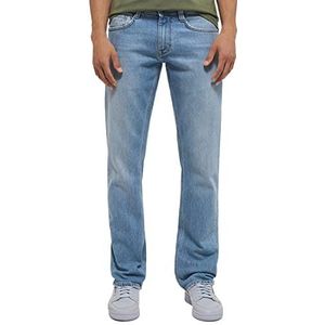 Mustang Oregon Straight heren jeans, middenblauw 412, 33 W/34 L, middenblauw 412