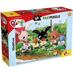 Lisciani, BING De Natuur 81219 Maxi-puzzel voor kinderen vanaf 3 jaar, 24 delen
