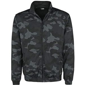 Urban Classics Camo Track Sportjack voor heren, meerkleurig (Darkdesert Camo 02271)