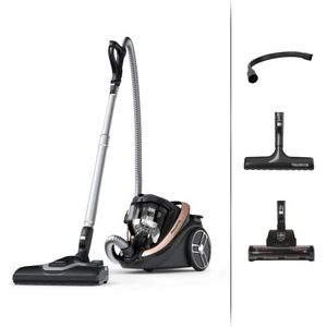 Rowenta Silence Force Cyclonic Effitech RO7954 zakloze stofzuiger | Home & Car | hoog zuigvermogen | laag energieverbruik | HEPA-filter | XXL capaciteit | zwart/roségoud