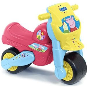 FEBER - Motofeber 1 Peppa Pig, lopers met claxon, brede wielen voor stabiliteit, combineert oefening en plezier met de personages uit de serie, voor kinderen van 18 tot 36 maanden