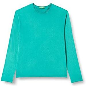United Colors of Benetton Sweater Homme, Vert Brillant 84b, L