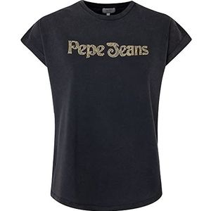 Pepe Jeans Carli Sweatshirt met capuchon voor dames, 990 Washed Black