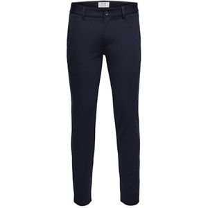 Only & Sons NOS heren broek, Blauw (Nacht Sky Night Sky)